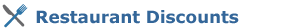 Restaurant Discounts